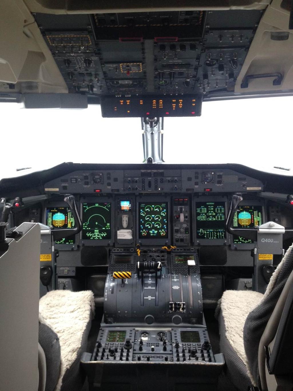 Q400 Serial Number 4048 Available for Sale Flight Compartment Dual FMS with GPS, Dual AHRS IMPORTANT: The equipment specifications set forth herein are based on information provided by the last