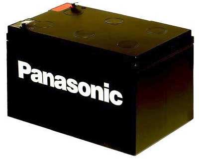 MOBILE BATTERY Panasonic LC-RA1212P for Gaucho 12V lead-acid battery Rated capacity: 12Ah Minimal