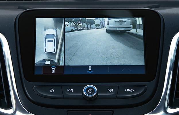 1 2 1. SURROUND VISION. This new available feature helps make parallel parking and maneuvering at low speeds into tight garage spaces easier.