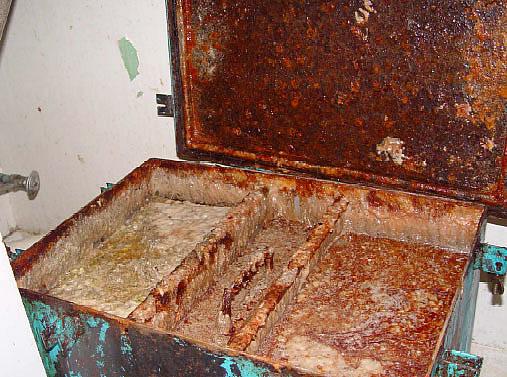 In CT, restaurants, hotels, hospitals, schools, and other businesses required to install grease traps to remove/reduce the amount of fats,