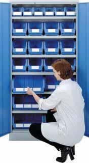 Linbin Cabinets STORAGE DESIGN LIMITED Linbin Steel Cabinets with doors keep your stock