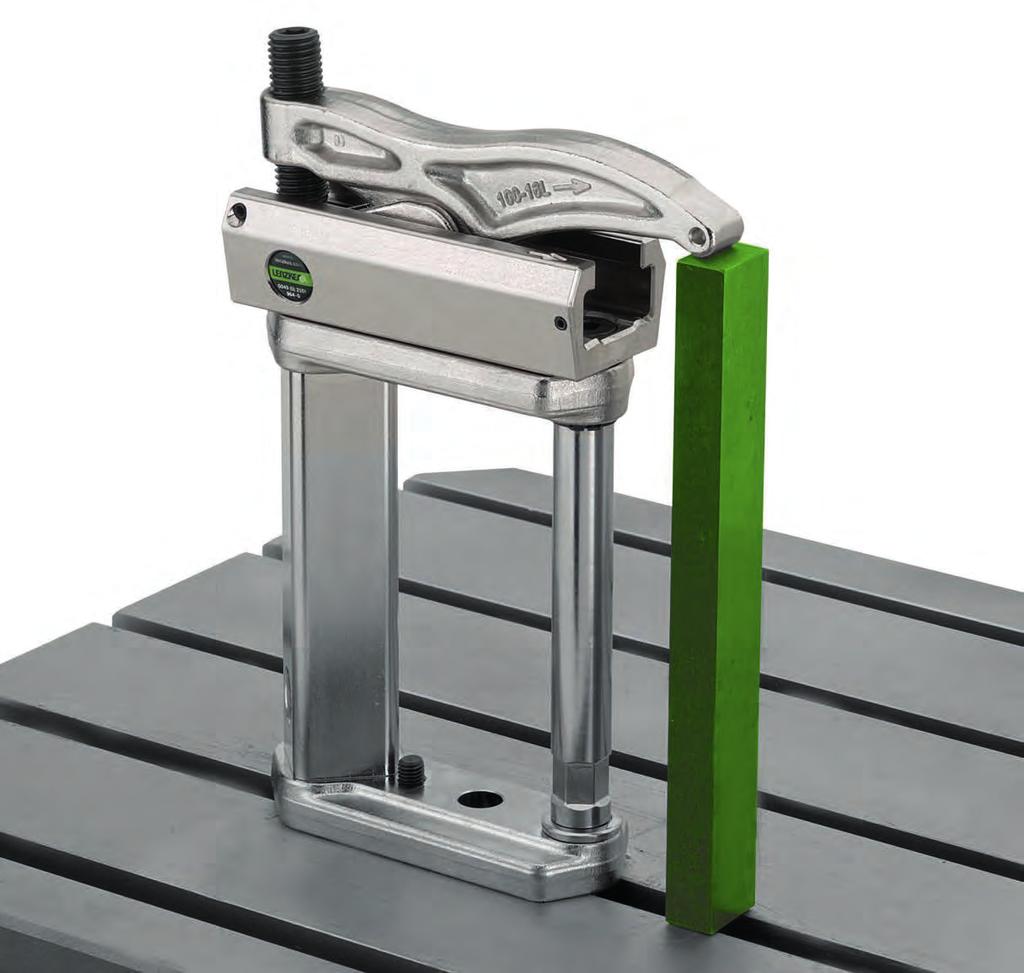 Extension Blocks Overcoming various clamping heights B 50/A 58 B 50 has a holding ce up to 60 kn.