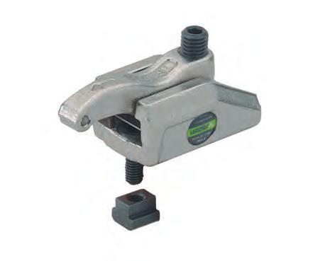 Multi-Quick MQ 60 Series 8 (complete) Clamping Force: Up to 24 kn Application Examples: Light metal cutting protected Trademark Multi Quick stepless vertically and horizontally adjustable strong