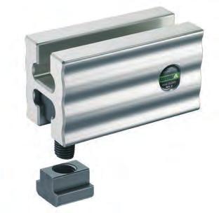 Extension Blocks B 50 (complete) Holding Force: Up to 60 kn An ideal addition to the MQ-Series clamps increased clamping heights Material: Aluminium alloy L B a2 Long style H d a L1 a T-Slots Tapped