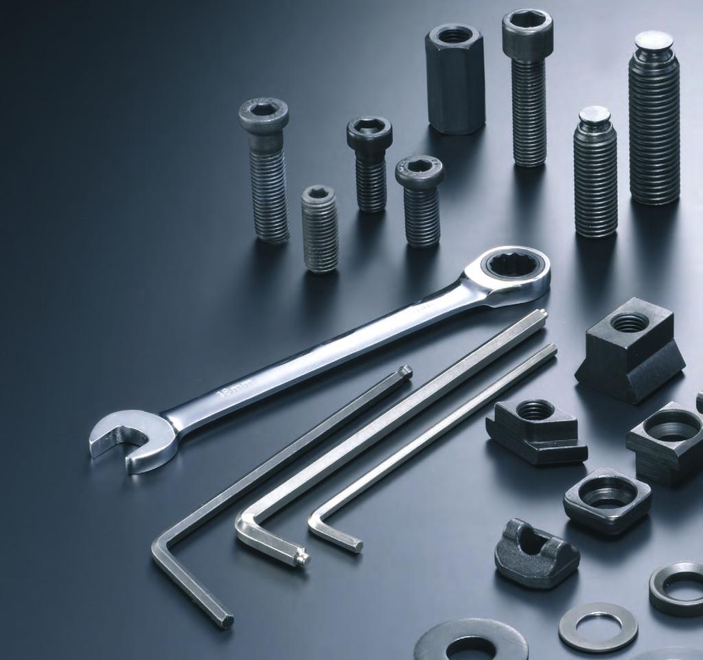 Standard Parts and Accessories are an ideal addition to Lenzkes Clamps Hardness of Bolts/Screws according to DIN ISO 898 Hardness class 8.8 10.9 12.