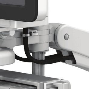 Seamless, unibody construction Swivel/tilt and pivot-tension adjustments and parallel linkage for consistent viewing angle