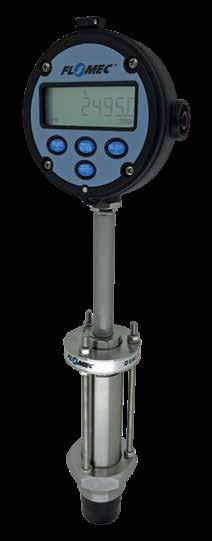 DP SERIES Simple Flow Measurement for Clear Fluid Applications INSERTION IMPELLER Meter Batching / Blending Irrigation Industrial Chemicals Water/Waste Water Treatment Processing HVAC (Hot & Chilled