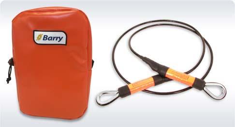 Barry D.E.W. Line TM Dielectric Hot Tag Line Insulating hot rope tool offering excellent dielectric properties and designed for work in energized fields on high voltage systems (AC or DC).