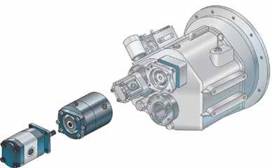 Features: SAE 2 or 4-bolt B mount SAE 4-bolt C mount 12 or 24 Volt DC control valve system integrates with existing transmission pressure Advantages: During Maneuvering
