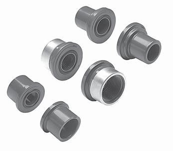 Supplemental End Connector Sets for All True Union 2000 s, Union 2000 Pipe Unions and True Union Diaphragm s Allows easy conversion of valve end connections due to system change, modification, or