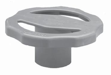 Round Safety Handles Handles for True Union 2000 s and for Regular True Union, Single Entry or Compact Ball s Helps prevent accidental operation of valve Special design provides positive hand grip
