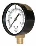 Pressure Gauge Reinflex s Pressure Gauge line up comes in a variety of pressure ranges, dial and connection sizes, and mounting configurations.