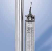 submerged in lakes or wells 12 diameter or larger and water 86 F or less Double flanged NEMA mounting design Stainless steel splined shaft StatorShield Franklin s six feature encapsulation system