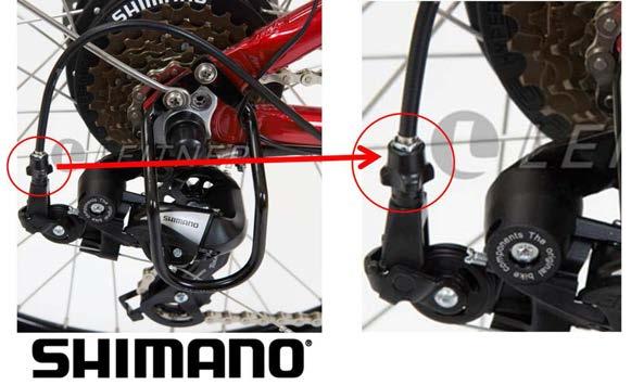 Tuning of the gears (rear derailleur) If the gears don t switch smoothly, they need adjustment. It is recommended to lubricate the chain to insure optimal performance.