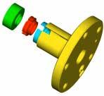 - The angular size and the angular location of sensor segments are determined considering the oil groove of bearing: There is an oil grove inside of journal bearing to provide a sufficient oil