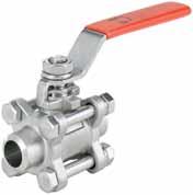 2 and 3-way all Valves TKU004 Various types of valve bodies ull bore Can also be supplied with DVGW approval Manual ball valve in brass and stainless steel for shutting off and distributing medium