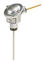 Range of Temperature Sensors, Transmitters, Switches and Controllers - For Monitoring, Controlling or On/Off Control Loop Application Burkert temperature sensor/transmitter/switch utilize PT100