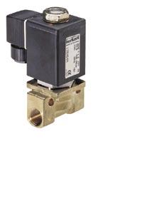 10 bar for steam) Type 6213 Hot Water Range 2/2 way, Servo Assist Forced Coupled Diaphragm Solenoid Valves Normally closed function : 10.0 to 40.0 mm Kv : 1.8 to 30.