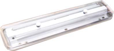 KITCHEN LUMINAIRE GL SERIES Galleys, Pantries, Cafeterias, Provision rooms, Kitchens Mounting Method 6 mounting holes ø5mm Diffuser: Polycarbonate Base plate: Stainless steel Gasket: Silicone rubber