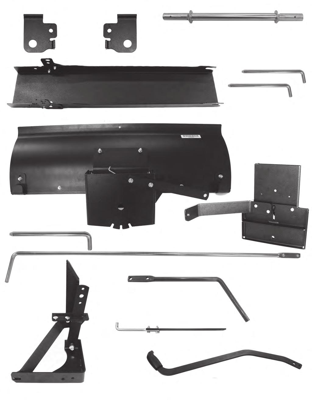 AA - HITCH SUPPORTS Right (Hardware Bag) BB - HITCH SUPPORTS Left (Hardware Bag) CC - REAR SUPPORT ROD Box Contents DD - SUB-FRAME ASSEMBLY EE - LATCH ROD (Qty.