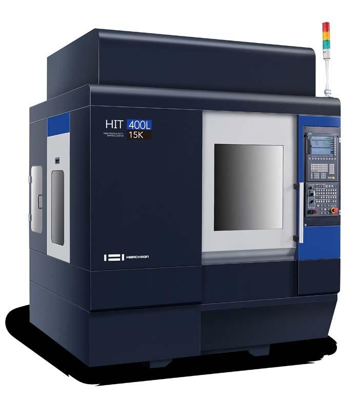 High-speed Tapping Center : HIT series 3 PRODUCTIVE RIGID TAPPING & DRILLING CENTER Tapping Center that Delivers High Productivity and Efficiency HIT-Series uses direct high speed spindles which