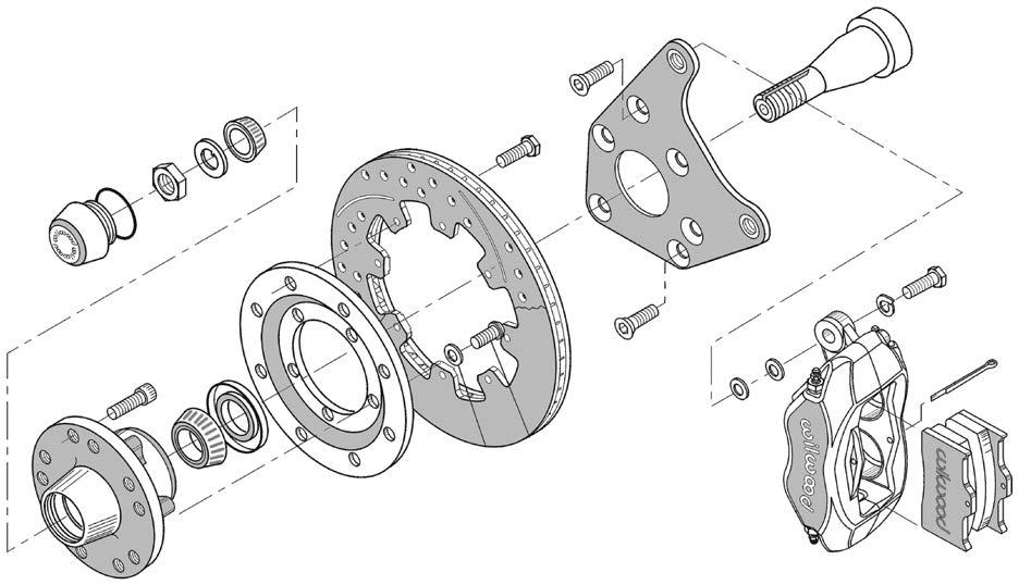 Exploded Diagram WW 140-4304 shown in illustration Applications Make Model Year Notes Spindle Rotor Size Solid Rotor Drilled Rotor Buick Apollo 1973-1974 - Disc/Drum 10.
