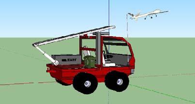 of endowing a light off-road articulated prototype vehicle, DAC 2.