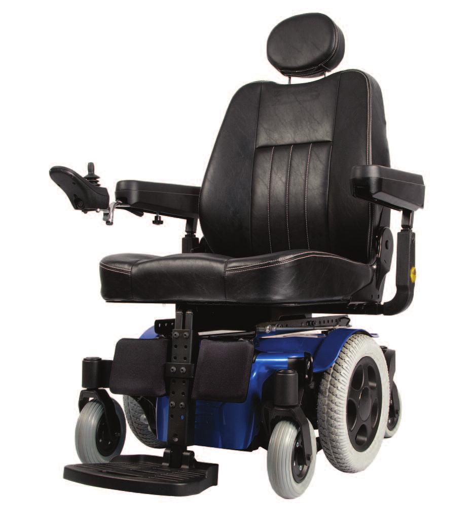 QUICKIE PULSE Group 3 COMPACT AND DURABLE, WITH A WIDE RANGE OF EFFECTIVE SEATING AND ELECTRONICS OPTIONS COMPACT POWER BASE Intuitive mid-wheel drive
