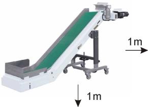 Conveyor don't require any particular preliminary operation before startingup.