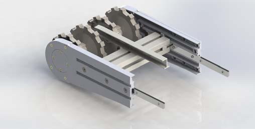 Idler end units introduction Chain guidance at end of conveyor The idler end unit is used to guide the chain from the return side of the conveyor up to the top side with a minimum of friction.