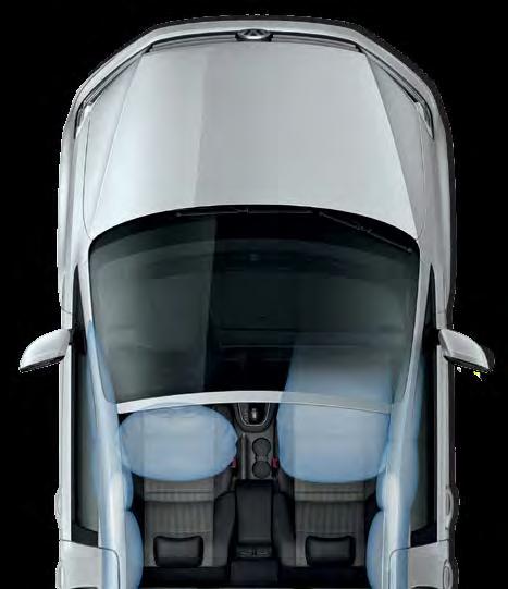 The latest standards in safety. The extensive technology package for the Caddy Trendline.