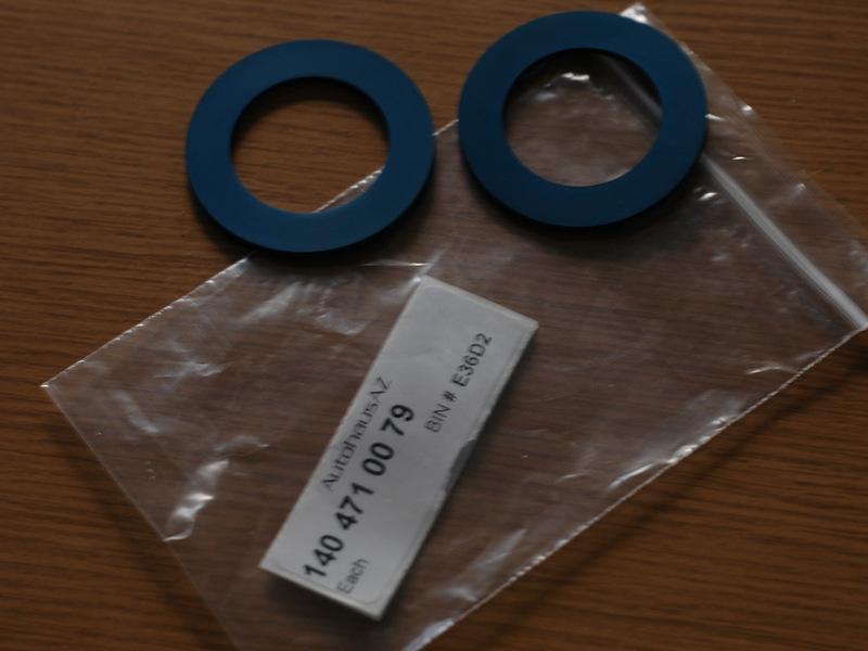 Therefore, two fuel cap seals will be used; one for the fuel cap, and one