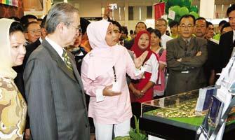 Launched by the then International Trade & Industry Minister, YB Tan Sri Dato Muhyiddin bin Mohd Yassin, the exhibition attracted more than 4,500 visitors.