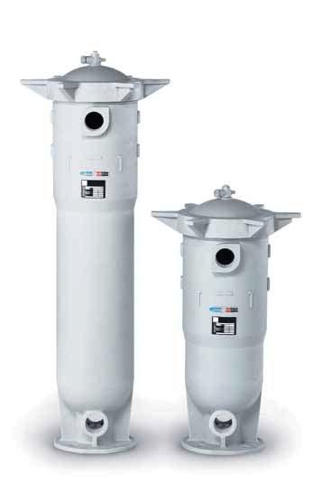 BAG FILTER VESSELS - SINGLE Single Bag Filter Housings for Liquid Filtration Non-Metallic The Bag Filter System is based on pressurised liquid fi ltration in which the product to be fi ltered, is