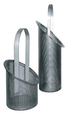 Strainer Baskets We offer a wide variety of standard and custom design products to meet your