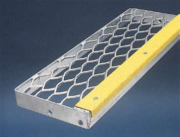 STAIRTREADS Stairtreads can be supplied in all walkway profiles as listed in the walkway and platform range. Custom stairtreads are also available to suit individual requirements.