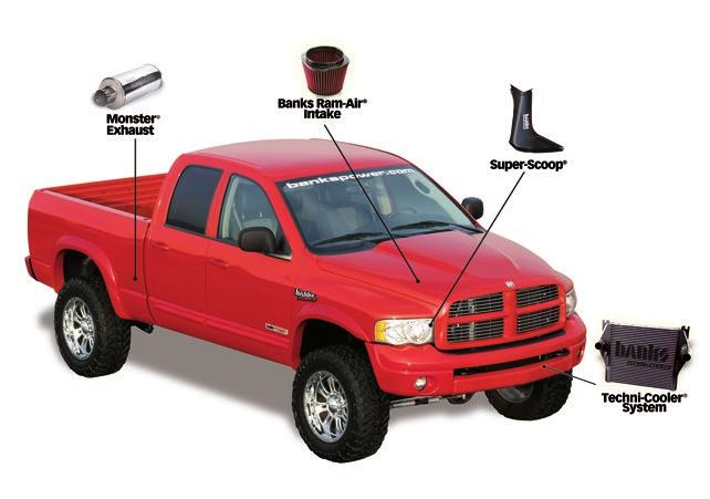 Products available from Banks Power for the 07-10 Dodge 6.7L 07-10 Dodge 6.