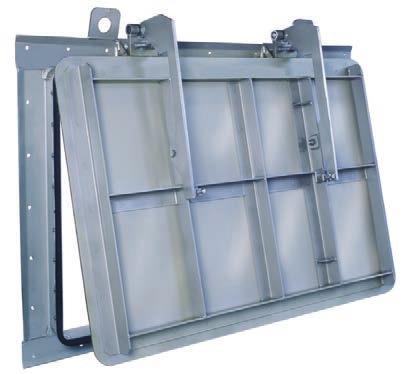 Series FR40 For rectangular or square openings Fabricated stainless steel Neoprene to stainless steel