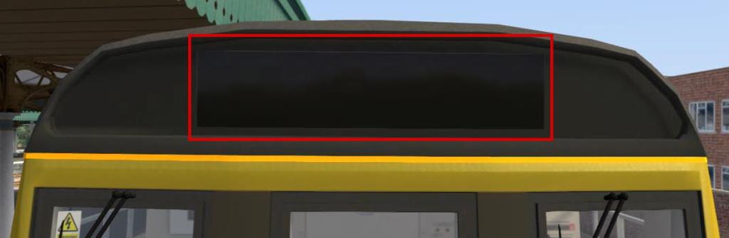 Electronic destination display Both the MT (Merseytravel) and NR DM (Northern Rail) variants have an electronic destination