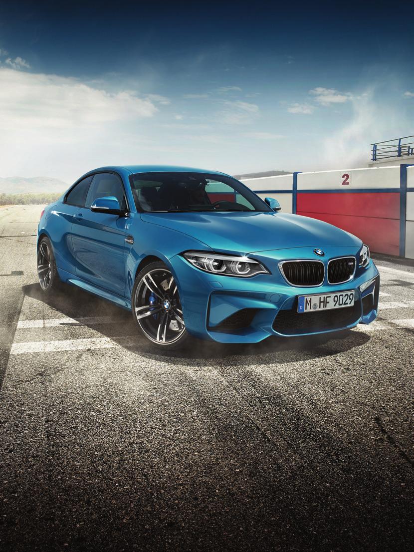 The Ultimate Driving Machine THE NEW BMW M2 COUPÉ. ONE WITH THE MACHINE. PRICE LIST.