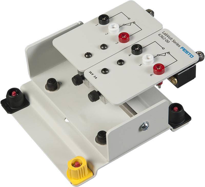 Push-Buttons Contacts Two, momentary NO, NC, 24 V dc 3 A 70 x 70 x 170 mm (2.8 x 2.8 x 6.7 in) 0.4 kg (0.