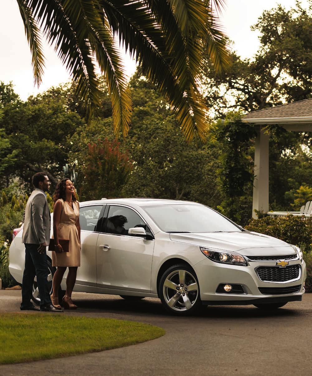 peace of mind We re with you all the way. Chevrolet Complete Care reflects our commitment to you and your new Malibu.