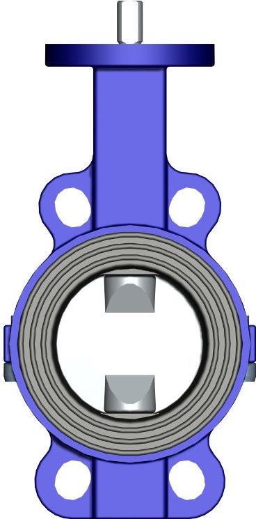 ch 00 36 SBE Butterfly Valves elastomer-lined PM 52 e / 2014-1 Operating Conditions Temperature range from 40 C (-40 F) up to +200 C (+392 F), depending on lining