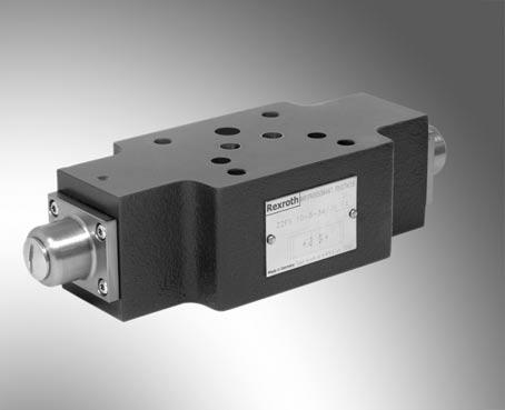 Throttle check valve, seawater-resistant RE 758-M/0.08 Replaces: 09.00 /8 Type ZFS J Size 0 Component series 3X Maximum operating pressure 35 bar [4569 psi] Maximum flow 60 l/min [4.