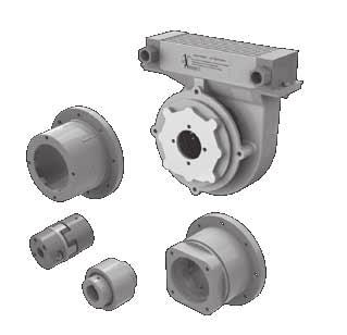 9. Bell Housing Set Selecting the matching nominal size: Motor Bell housing version size Bell housing size Motor power at 1500 rpm kw * PTS rigid PT elastic PTK