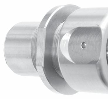 316 STAINLESS STEEL ACCESSORIES Status Indicator Panel Hole Opening Required : 1 Ø (25.4) 1/8-27 NPT Pressure Supply Port 1.5 (38) 2.
