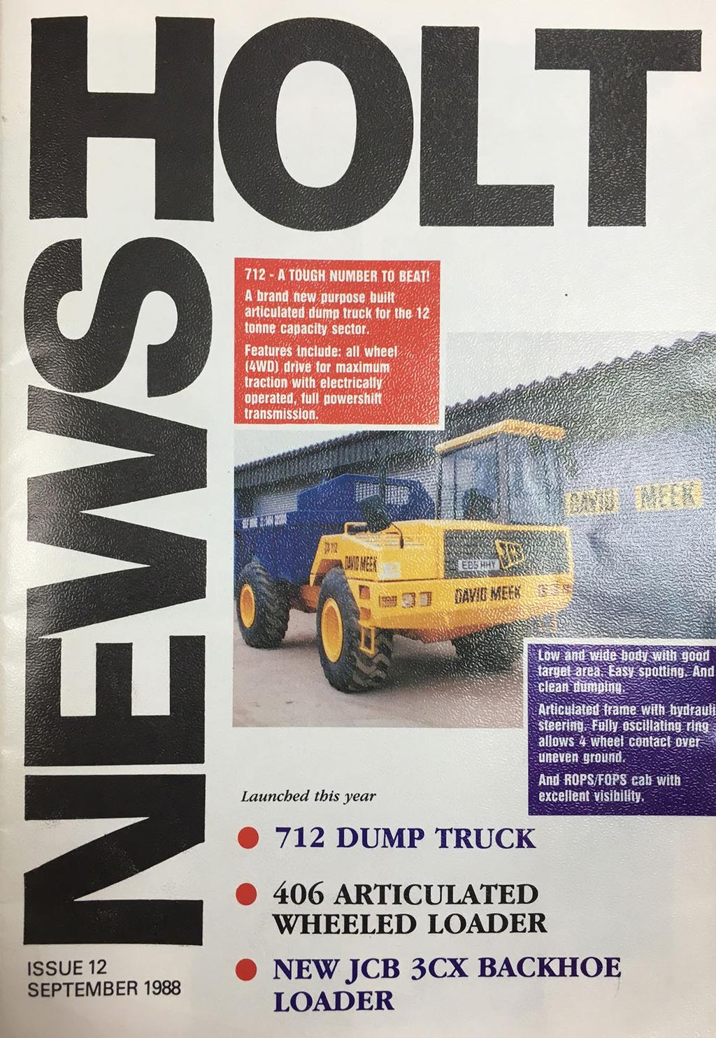 The JCB Sitemaster Tyre was also on offer back in 1988!