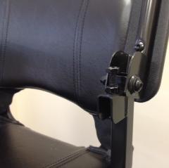 Armrest Angle: The armrest angle can be adjusted by lifting up on the armrest, and tightening or loosening