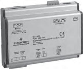 EC3-X33 Superheat Controller The EC3 is a stand-alone universal superheat controller for stable superheat control with stepper motor driven electronic control valves and is used for air conditioning,