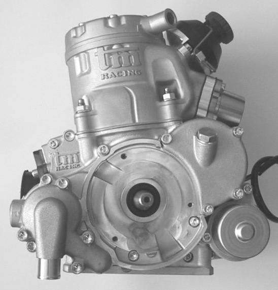 illustrations et dimensions du moteur au moment de l homologation par la CIK-FIA.